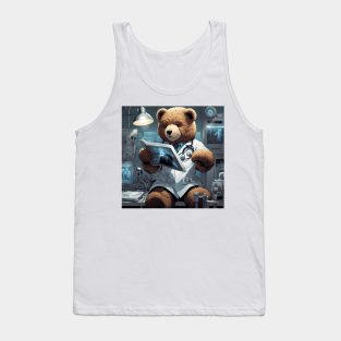 Teddy as a doctor taking x-rays of patients Tank Top